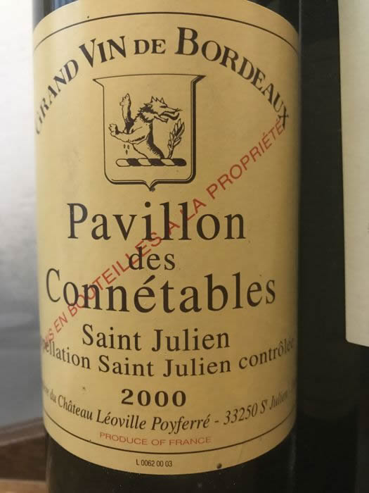 Chateau Leoville Poyferre Pavillon des Connetables, Saint-Julien, France